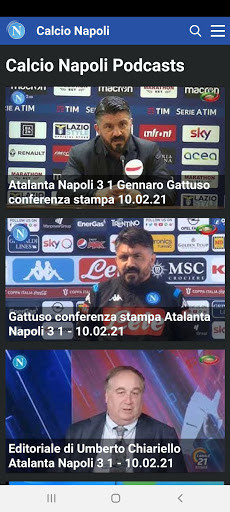 Run android online APK Napoli Calcio Notizie from MyAndroid or emulate Napoli Calcio Notizie using MyAndroid Run android online APK Napoli Calcio Notizie from MyAndroid or emulate Napoli Calcio Notizie using MyAndroid
