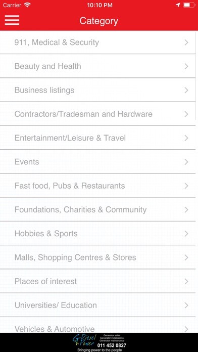 Emulate iPhone app Nappa International using MyAndroid