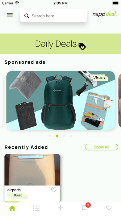 Emulate iPhone app Nappdeal using MyAndroid Emulate iPhone app Nappdeal using MyAndroid