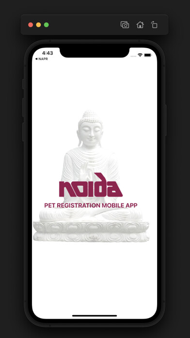 Emulate iPhone app NAPR (Noida Authority Pet Reg) using MyAndroid Emulate iPhone app NAPR (Noida Authority Pet Reg) using MyAndroid