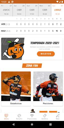Run android online APK Naranjeros de Hermosillo Oficial from MyAndroid or emulate Naranjeros de Hermosillo Oficial using MyAndroid Run android online APK Naranjeros de Hermosillo Oficial from MyAndroid or emulate Naranjeros de Hermosillo Oficial using MyAndroid