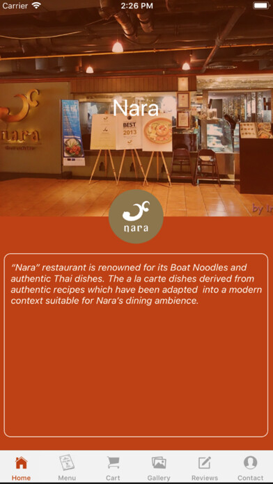 Emulate iPhone app Nara Thai using MyAndroid Emulate iPhone app Nara Thai using MyAndroid