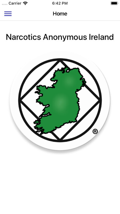 Emulate iPhone app Narcotics Anonymous Ireland using MyAndroid