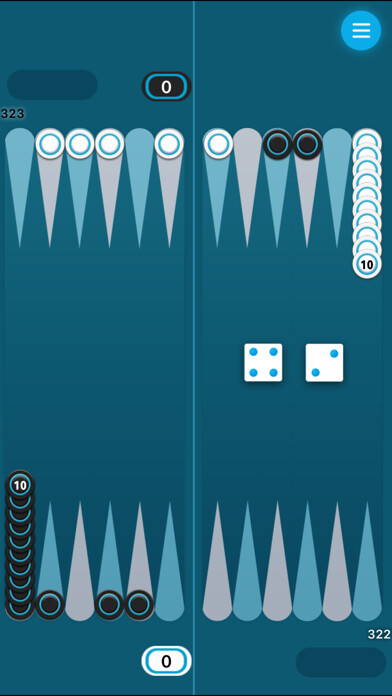Emulate iPhone app Narde - long backgammon using MyAndroid