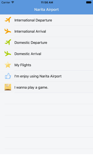 Emulate iPhone app Narita Airport Flight Status using MyAndroid Emulate iPhone app Narita Airport Flight Status using MyAndroid