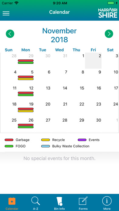 Emulate iPhone app Narrabri Shire Waste using MyAndroid Emulate iPhone app Narrabri Shire Waste using MyAndroid