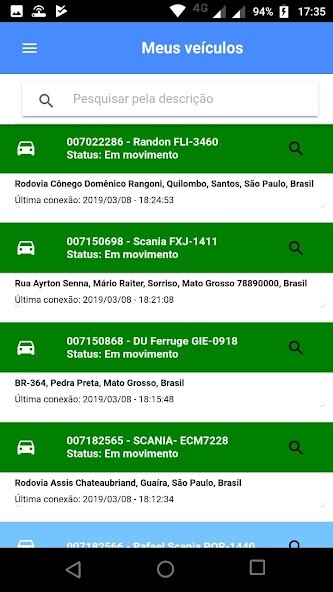 Run android online APK Narrota/GPS from MyAndroid or emulate Narrota/GPS using MyAndroid