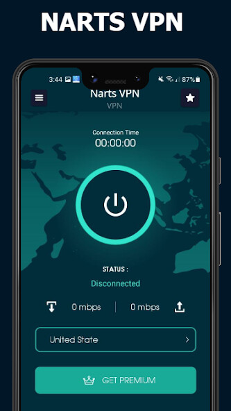 Run android online APK Narts VPN  - Secure  Safe from MyAndroid or emulate Narts VPN  - Secure  Safe using MyAndroid