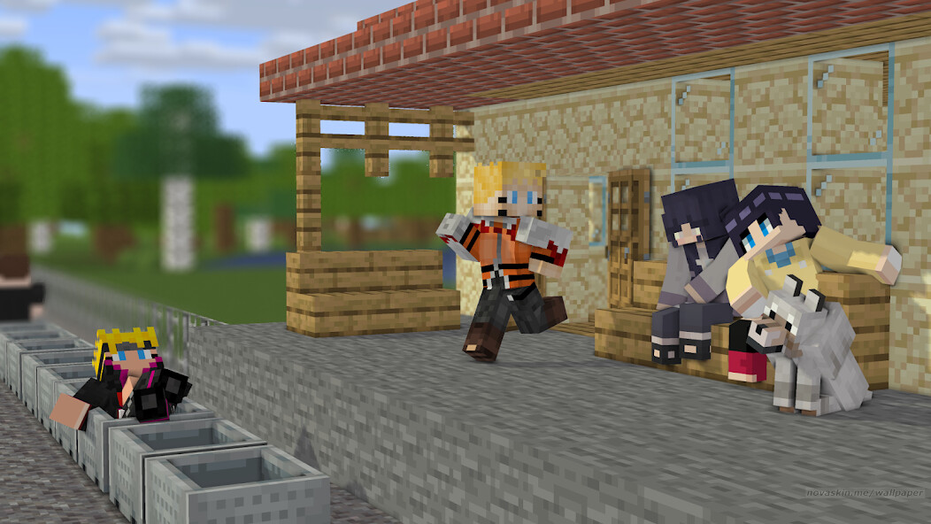 Run android online APK Naruto MCPE Shipuden Mod from MyAndroid or emulate Naruto MCPE Shipuden Mod using MyAndroid