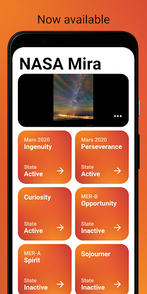 Run android online APK NASA Mira from MyAndroid or emulate NASA Mira using MyAndroid