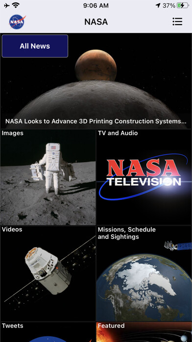 Emulate iPhone app NASA using MyAndroid Emulate iPhone app NASA using MyAndroid