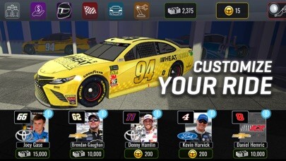 Emulate iPhone app NASCAR Heat Mobile using MyAndroid Emulate iPhone app NASCAR Heat Mobile using MyAndroid