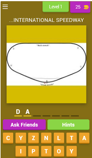Run android online APK Nascar Tracks / Quiz from MyAndroid or emulate Nascar Tracks / Quiz using MyAndroid