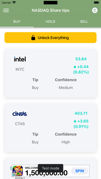 Emulate iPhone app NASDAQ Share Tips using MyAndroid Emulate iPhone app NASDAQ Share Tips using MyAndroid