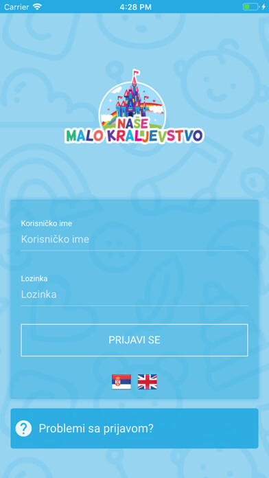Emulate iPhone app Nase malo kraljevstvo using MyAndroid