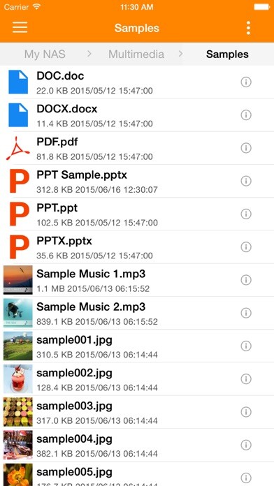 Emulate Android APK NAS File Explorer Emulate Android APK NAS File Explorer