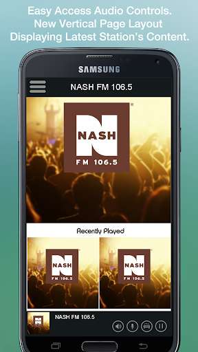 Emulate Android APK NASH FM 106.5