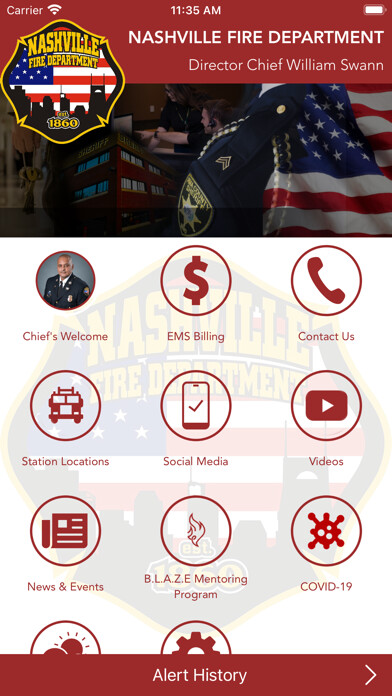 Run android online APK Nashville Fire Department from MyAndroid or emulate Nashville Fire Department using MyAndroid