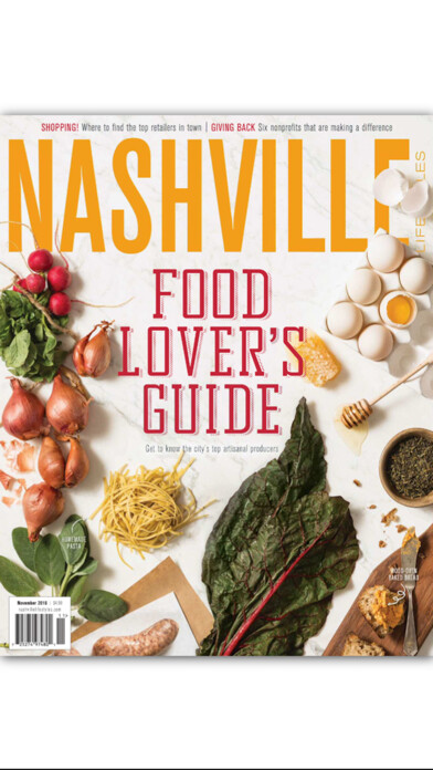 Emulate iPhone app Nashville Lifestyles Magazine using MyAndroid