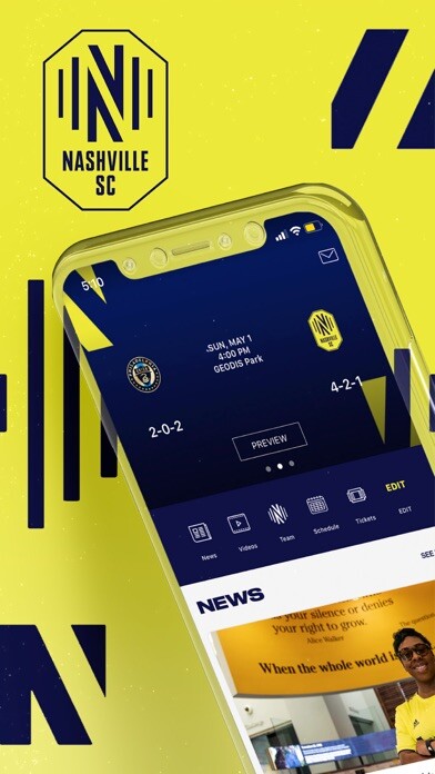 Emulate iPhone app Nashville SC using MyAndroid Emulate iPhone app Nashville SC using MyAndroid
