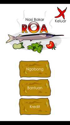 Emulate Android APK Nasi Bakar ROA
