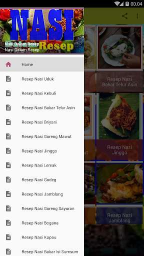 Run android online APK Nasi Dalam resep from MyAndroid or emulate Nasi Dalam resep using MyAndroid