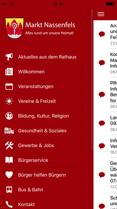Emulate iPhone app Nassenfels using MyAndroid Emulate iPhone app Nassenfels using MyAndroid
