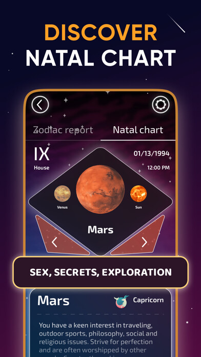 Emulate iPhone app Natal Chart, Signs & Palmistry using MyAndroid Emulate iPhone app Natal Chart, Signs & Palmistry using MyAndroid