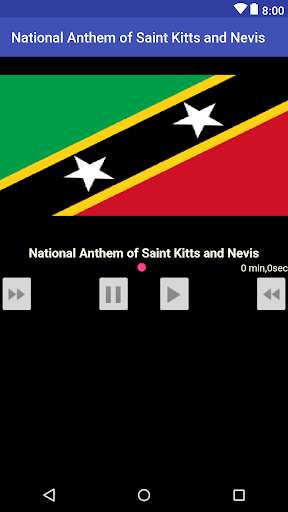 Run android online APK National Anthem of Saint Kitts and Nevis from MyAndroid or emulate National Anthem of Saint Kitts and Nevis using MyAndroid