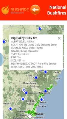 Emulate Android APK National Bushfires Emulate Android APK National Bushfires
