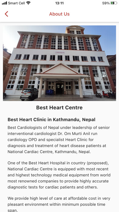 Emulate iPhone app National Cardiac Centre using MyAndroid Emulate iPhone app National Cardiac Centre using MyAndroid