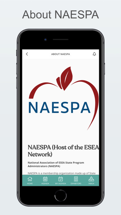 Emulate iPhone app National ESEA Conference 2022 using MyAndroid