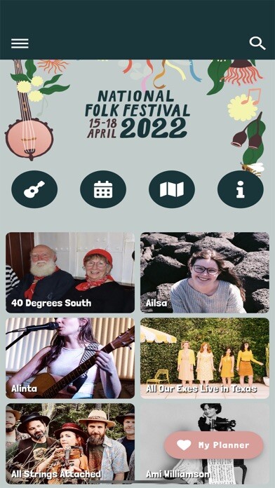 Emulate iPhone app National Folk Festival using MyAndroid Emulate iPhone app National Folk Festival using MyAndroid