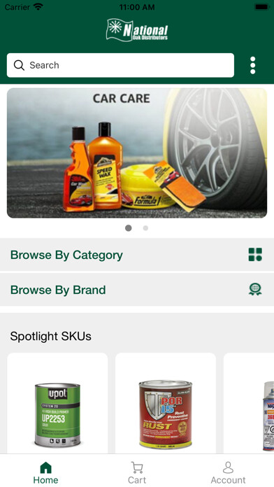 Emulate iPhone app National Oak Distributors using MyAndroid Emulate iPhone app National Oak Distributors using MyAndroid