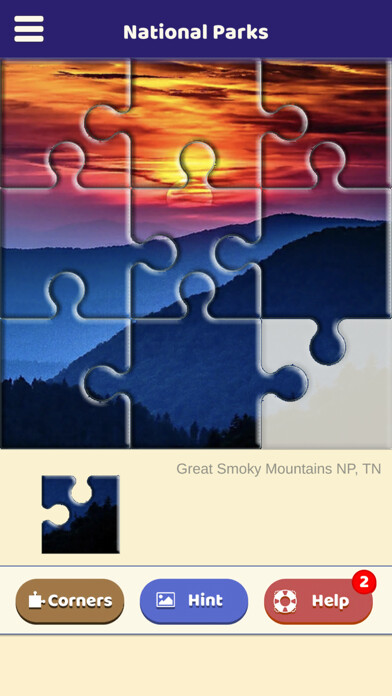Emulate iPhone app National Parks Puzzle using MyAndroid Emulate iPhone app National Parks Puzzle using MyAndroid