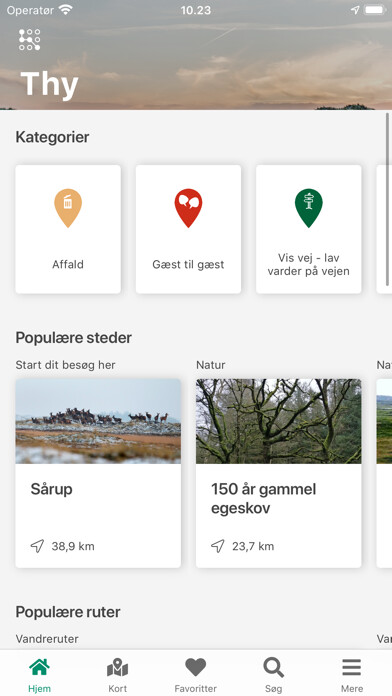 Emulate iPhone app Nationalpark Thy using MyAndroid Emulate iPhone app Nationalpark Thy using MyAndroid
