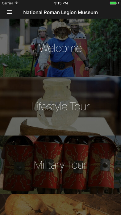 Emulate iPhone app National Roman Legion Museum using MyAndroid Emulate iPhone app National Roman Legion Museum using MyAndroid