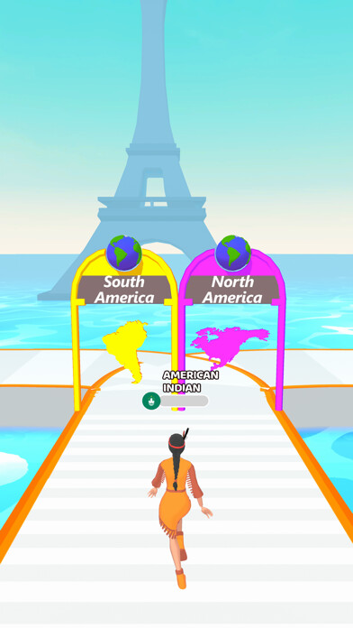 Emulate iPhone app National Run! using MyAndroid