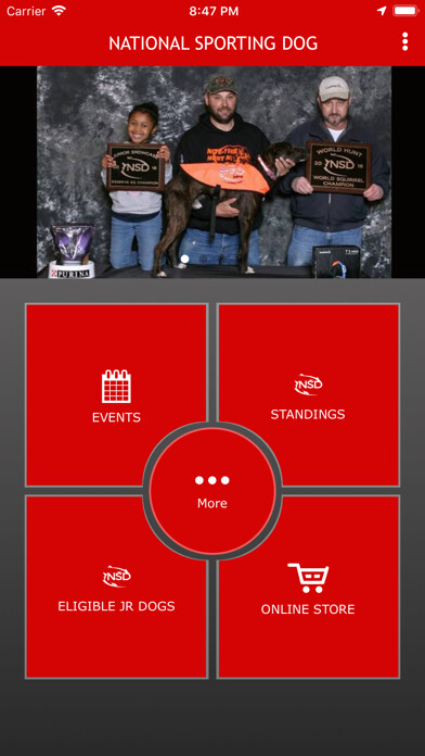 Emulate iPhone app National Sporting Dog using MyAndroid Emulate iPhone app National Sporting Dog using MyAndroid