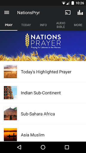 Run android online APK Nations Prayer from MyAndroid or emulate Nations Prayer using MyAndroid