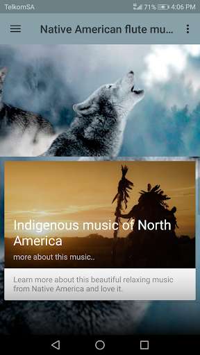 Emulate Android APK Native American flute music