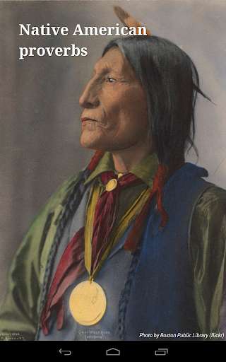Emulate Android APK Native American Proverbs