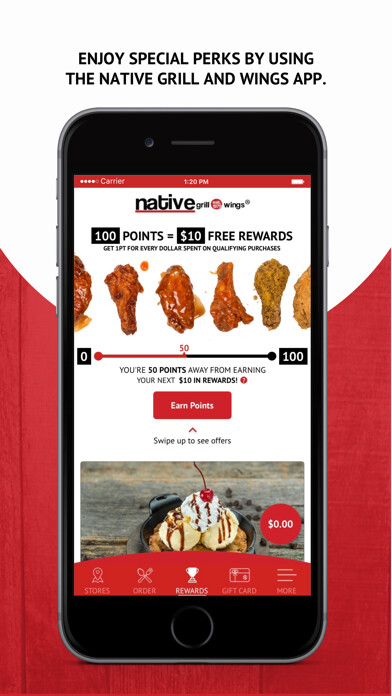 Emulate iPhone app Native Grill and Wings using MyAndroid Emulate iPhone app Native Grill and Wings using MyAndroid