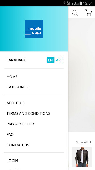 Run android online APK Native Mobile app for Magento 2 from MyAndroid or emulate Native Mobile app for Magento 2 using MyAndroid