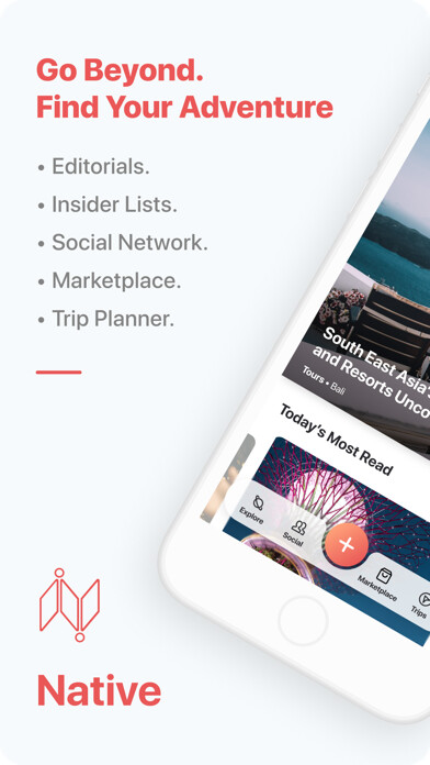 Emulate iPhone app Native: Travel & Lifestyle using MyAndroid