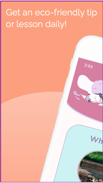 Emulate iPhone app Natra: Ecofriendly tips using MyAndroid
