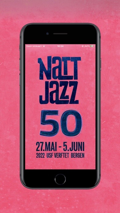 Emulate iPhone app Nattjazz 2022 using MyAndroid
