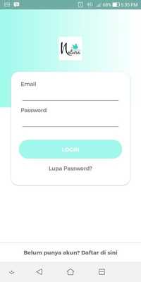 Emulate Android APK Natura Beauty