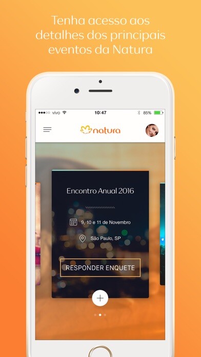 Emulate iPhone app Natura Eventos using MyAndroid Emulate iPhone app Natura Eventos using MyAndroid