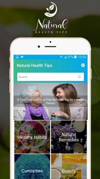 Emulate iPhone app Natural Care using MyAndroid